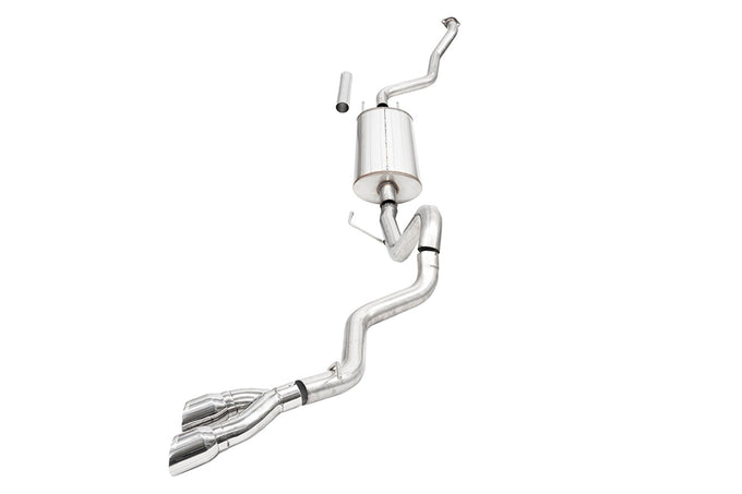3in Sport Cat-Back W/4in Polished Tip <br> 2024-2025 Toyota Tacoma