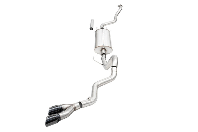 3in Sport Cat-Back W/4in Polished Tip <br> 2024-2025 Toyota Tacoma