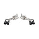 2.5in Axle-Back Dual Rear Exit w/ Single 3.5in Tips <br> 2022-2026 Cadillac CT5