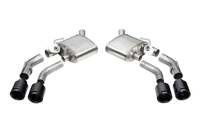 2.5in Axle-Back Dual Rear Exit with Turn Downs <br> 2016-2024 Chevrolet Camaro