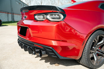 2.5in Axle-Back Dual Rear Exit with Turn Downs <br> 2016-2024 Chevrolet Camaro
