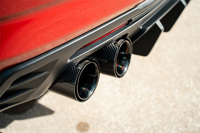 2.5in Axle-Back Dual Rear Exit with Turn Downs <br> 2016-2024 Chevrolet Camaro