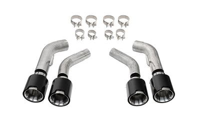Quad 4.5in. Carbon Fiber Polished Tip Kit <br> 2016-2024 Chevrolet Camaro