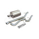 3in Cat-Back Single Exit w/ 4in Polished Slash Tips <br> 99-06 Chevy Silvera GMC Sierra 1500