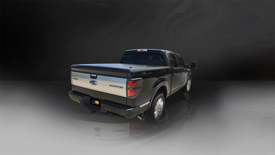 3in Cat-Back Single Exit w/ 4in Polished Slash Tips <br> 2011-2014 Ford F-150