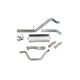 3.0in Cat-Back Dual Rear Exit W/4in.Tips <br> 07-09 GMC Sierra Chevy Silverado 1500