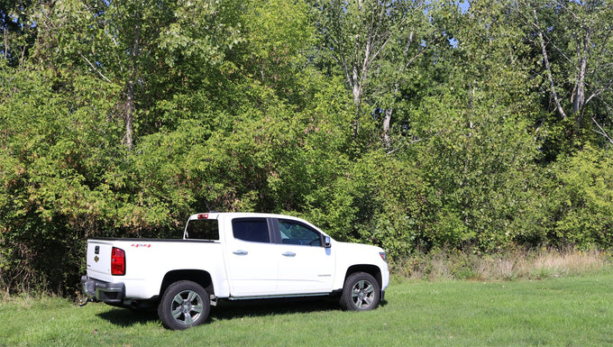 3in Cat-Back Single Exit w/ 4in Polished Slash Tips <br> 15-16 Chevy Colorado, GMC Canyon