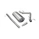 3in Cat-Back Single Exit w/ 4in Polished Slash Tips <br> 10-13 Chevy Silvera GMC Sierra 1500