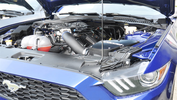Closed Box Air Intake with Pro5 Oiled Filter <br> 2015-2017 Ford Mustang