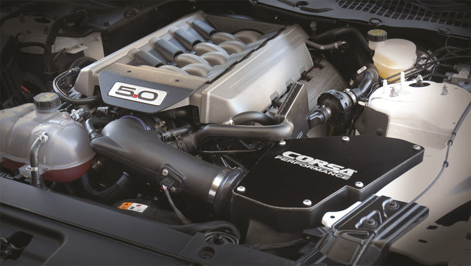 Closed Box Air Intake with Pro5 Oiled Filter <br> 2015-2017 Ford Mustang