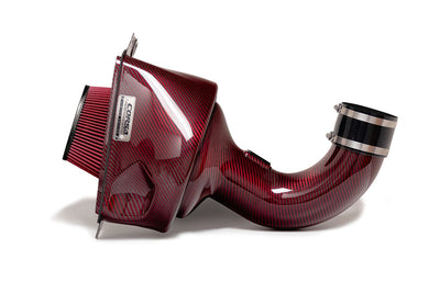 Red Carbon Fiber Air Intake with D <br> 2014-2019 Chevrolet Corvette