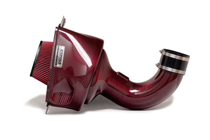Red Carbon Fiber Air Intake with D <br> 2014-2019 Chevrolet Corvette
