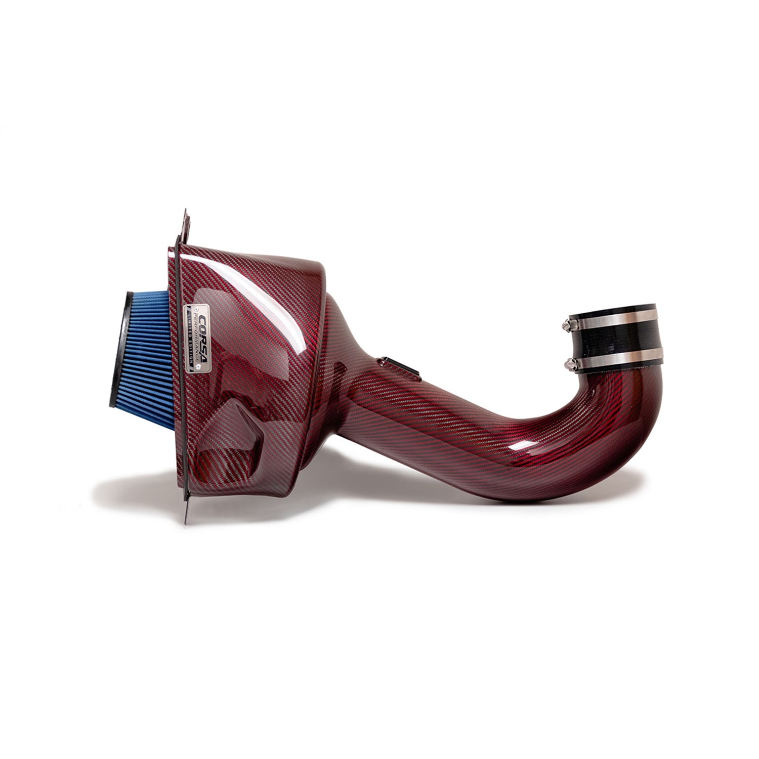 Red Carbon Fiber Air Intake with Oiled <br> 2015-2019 Chevrolet Corvette