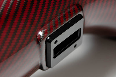 Red Carbon Fiber Air Intake with Oiled <br> 2015-2019 Chevrolet Corvette