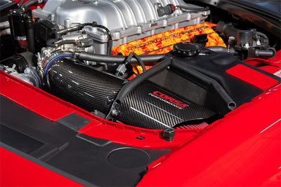 Hellcat Carbon Fiber Air Intake with Oil Filtration <br> 2017-2022 Dodge Challenger Charger