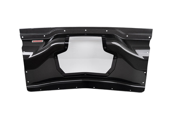 Carbon Fiber Trunk Panel W/ Polycarbonate Window <br> 2020-2024 Chevrolet Corvette