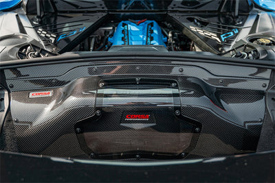 Carbon Fiber Trunk Panel W/ Polycarbonate Window <br> 2020-2024 Chevrolet Corvette