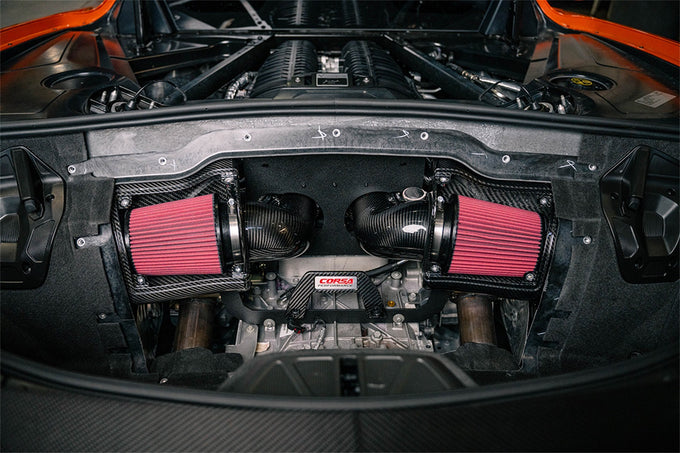 Carbon Fiber Air Intake System with DryTech <br> 2023-2025 Chevrolet Corvette
