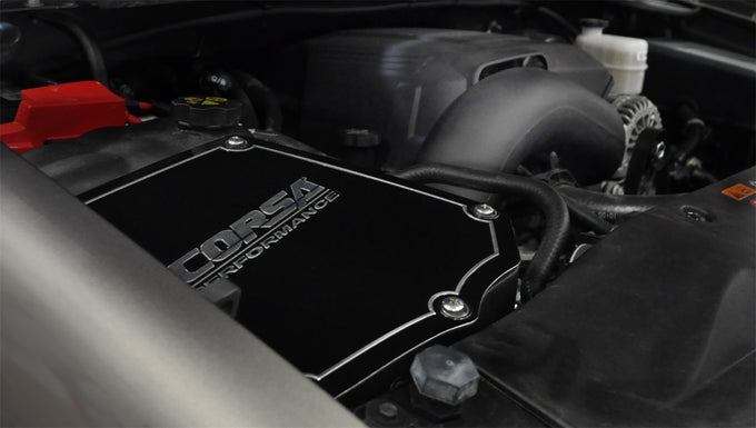 Closed Box Air Intake with PowerCore Dry Filter <br> 09-14 Chevy Suburban GMC Yukon XL 1500 2500