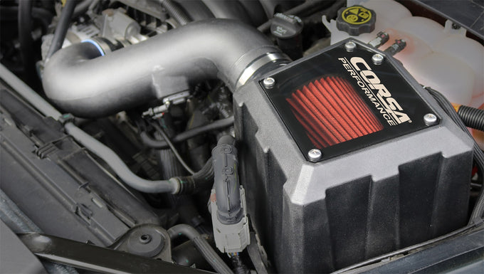 Closed Box Cold Air Intake With Dry Filter <br> 19-23 GMC Sierra Chevy Silverado 1500