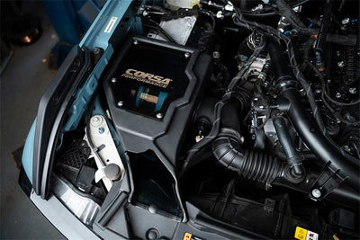 Closed Box Air Intake With Powercore Dry Filter <br> 2021-2023 Ford Bronco