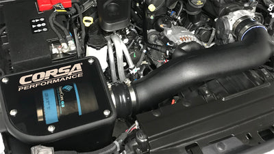 Closed Box Air Intake With Powercore Dry Filter <br> 18-23 Jeep Wrangler 20-23 Gladiator