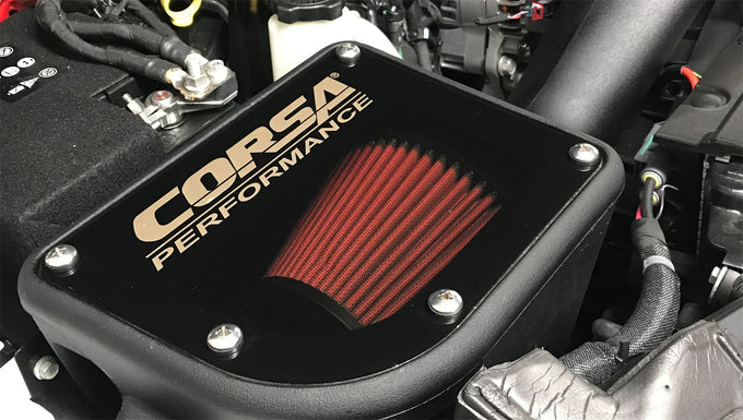 Closed Box Air Intake With Dry Filter <br> 18-23 Jeep Wrangler 20-23 Gladiator