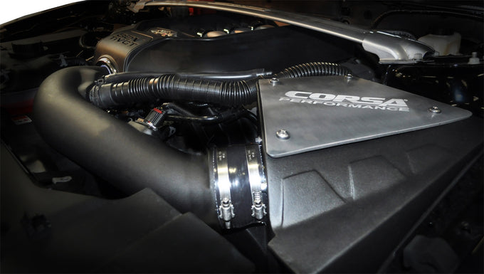 Closed Box Air Intake with Pro5 Oiled Filter <br> 2011-2014 Ford Mustang