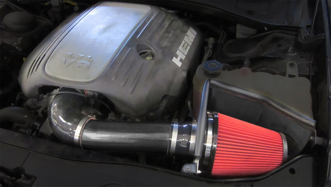 Metal Shield Cold Air Intake with Dry Filter <br> 11-22 Dodge Challenger, Chrysler 300