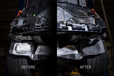 Black Out Heat Protection Shields <br> 2023-2024 Chevrolet Corvette