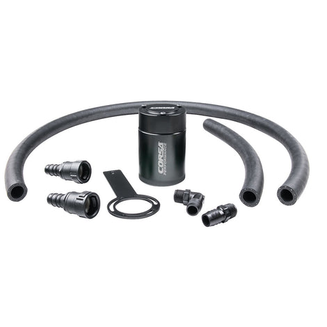 3 oz. aluminum oil catch can with mounting bracket <br> 18-23 Jeep Wrangler 20-23 Gladiator