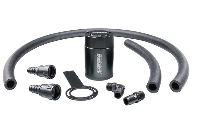 3 oz. aluminum oil catch can with mounting bracket <br> 18-23 Jeep Wrangler 20-23 Gladiator