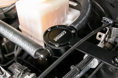 3 oz. aluminum oil catch can with mounting bracket <br> 18-23 Jeep Wrangler 20-23 Gladiator