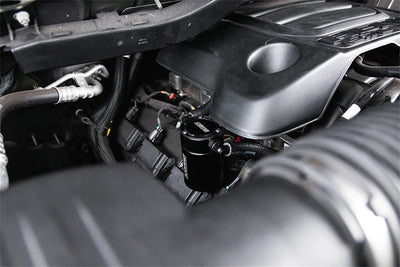 3 oz. aluminum oil catch can with mounting bracket <br> 2019-2023 Ram 1500