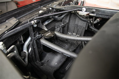 3 oz. aluminum oil catch can with mounting bracket <br> 2021-2023 Ram 1500