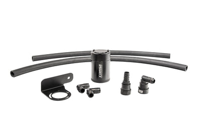 3 oz. aluminum oil catch can with mounting bracket <br> 2015-2023 Ford F-150
