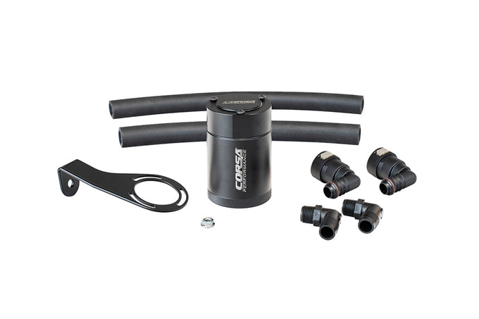 3 oz. aluminum oil catch can with mounting bracket <br> 2021-2023 Ford Bronco