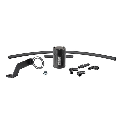 3 oz. aluminum oil catch can with mounting bracket <br> 11-23 Dodge Challenger, Jeep Grand Cherokee