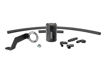 3 oz. aluminum oil catch can with mounting bracket <br> 11-23 Dodge Challenger, Jeep Grand Cherokee