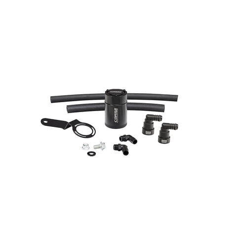 3 oz. aluminum oil catch can with mounting bracket <br> 2015-2017 Ford Mustang