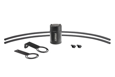3 oz. aluminum oil catch can with mounting bracket <br> Universal Fit