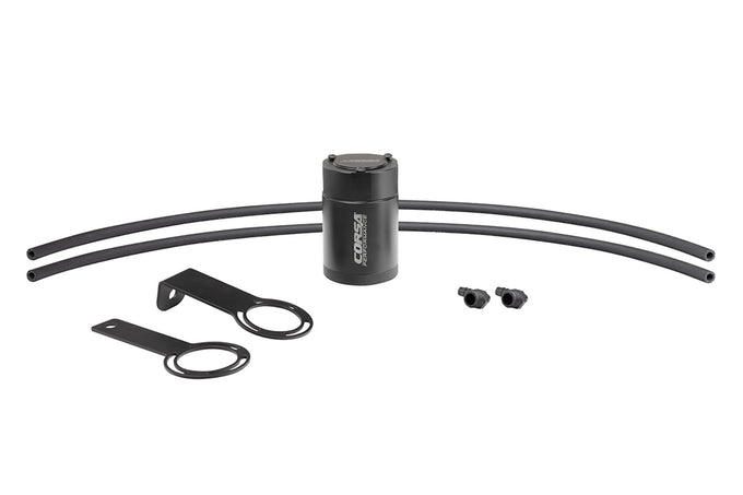 3 oz. aluminum oil catch can with mounting bracket <br> Universal Fit