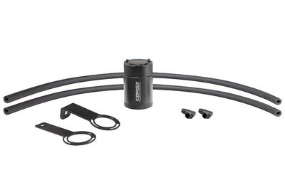 3 oz. aluminum oil catch can with mounting bracket <br> Universal Fit