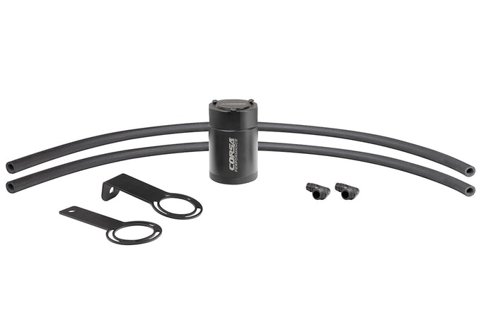 3 oz. aluminum oil catch can with mounting bracket <br> Universal Fit