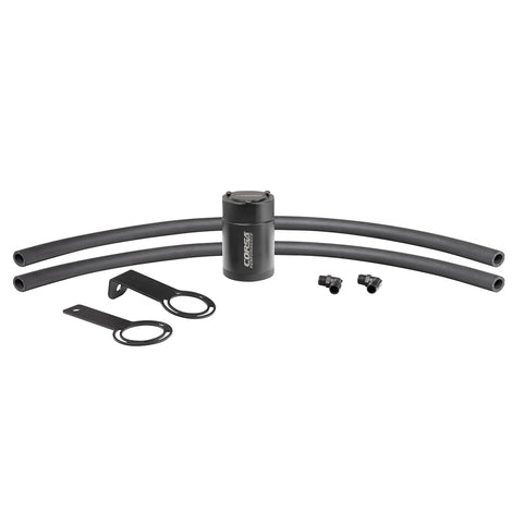 3 oz. aluminum oil catch can with mounting bracket <br> Universal Fit