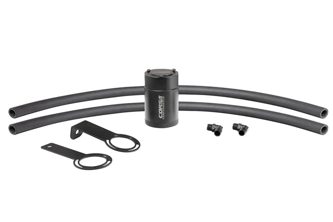 3 oz. aluminum oil catch can with mounting bracket <br> Universal Fit