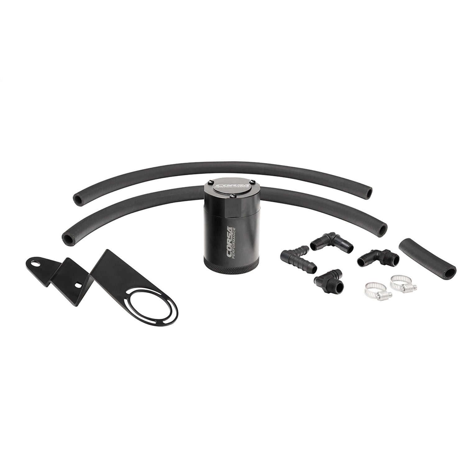 3 oz. aluminum oil catch can with mounting bracket <br> 2022-2024 Toyota Tundra