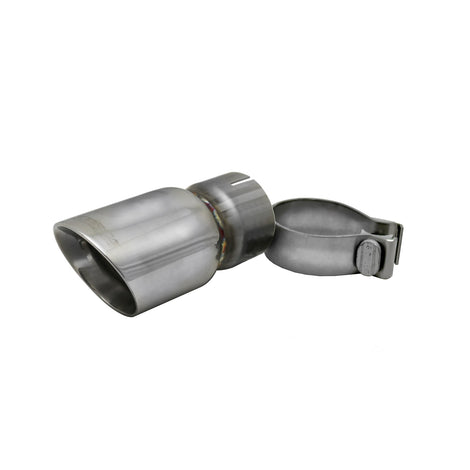 Single 3.0in. Polished Pro-Series Tip Kit <br> 2.500 in. ID / 3.000 in. OD