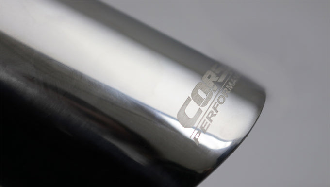 Single 3.0in. Polished Pro-Series Tip Kit <br> 2.500 in. ID / 3.000 in. OD