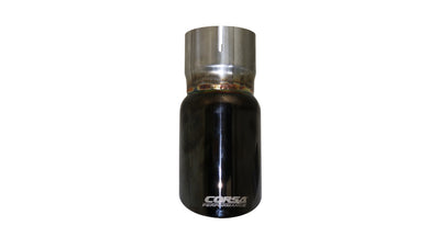 Single 3in. Black PVD Pro-Series Tip Kit <br> 2.500 in. ID / 3.000 in. OD